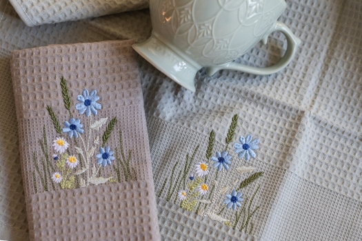 Vyšívané utěrky č.14