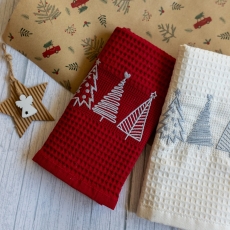 Vyšívané utěrky č.16