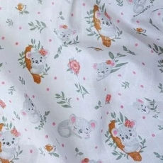 Plena tisk 70x70 koala holčička