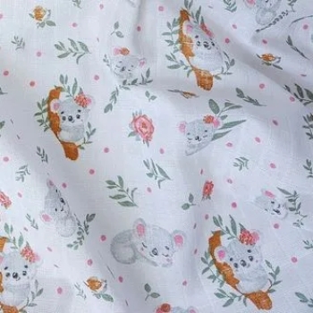 Plena tisk 70x70 koala holčička