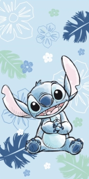Dětská osuška Lilo and Stitch Ohana Blue