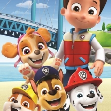 Dětská osuška Tlapková patrola PP 457