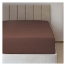 Prostěradlo jersey č.58 oříšek